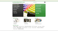 Desktop Screenshot of cardsandpocket.com